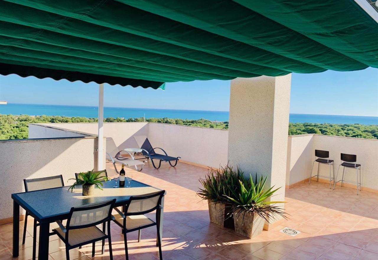 Penthouse With Stunning Views Villa Guardamar del Segura Dış mekan fotoğraf